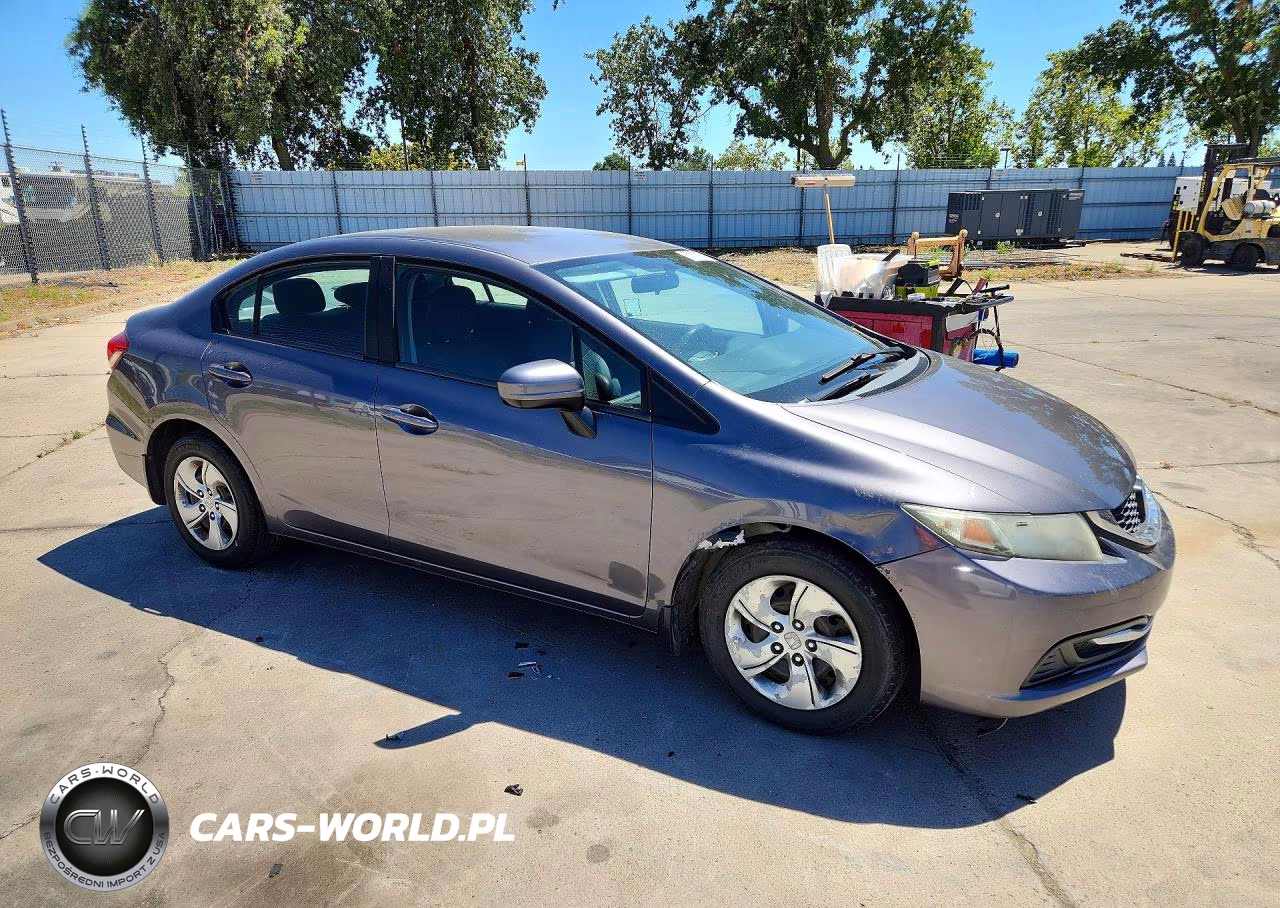 2015 Honda Civic Lx VIN:2HGFB2F57FH535335 - 4