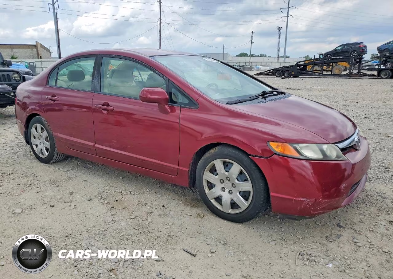 2008 Honda Civic Lx VIN:1HGFA16528L021816 - 4