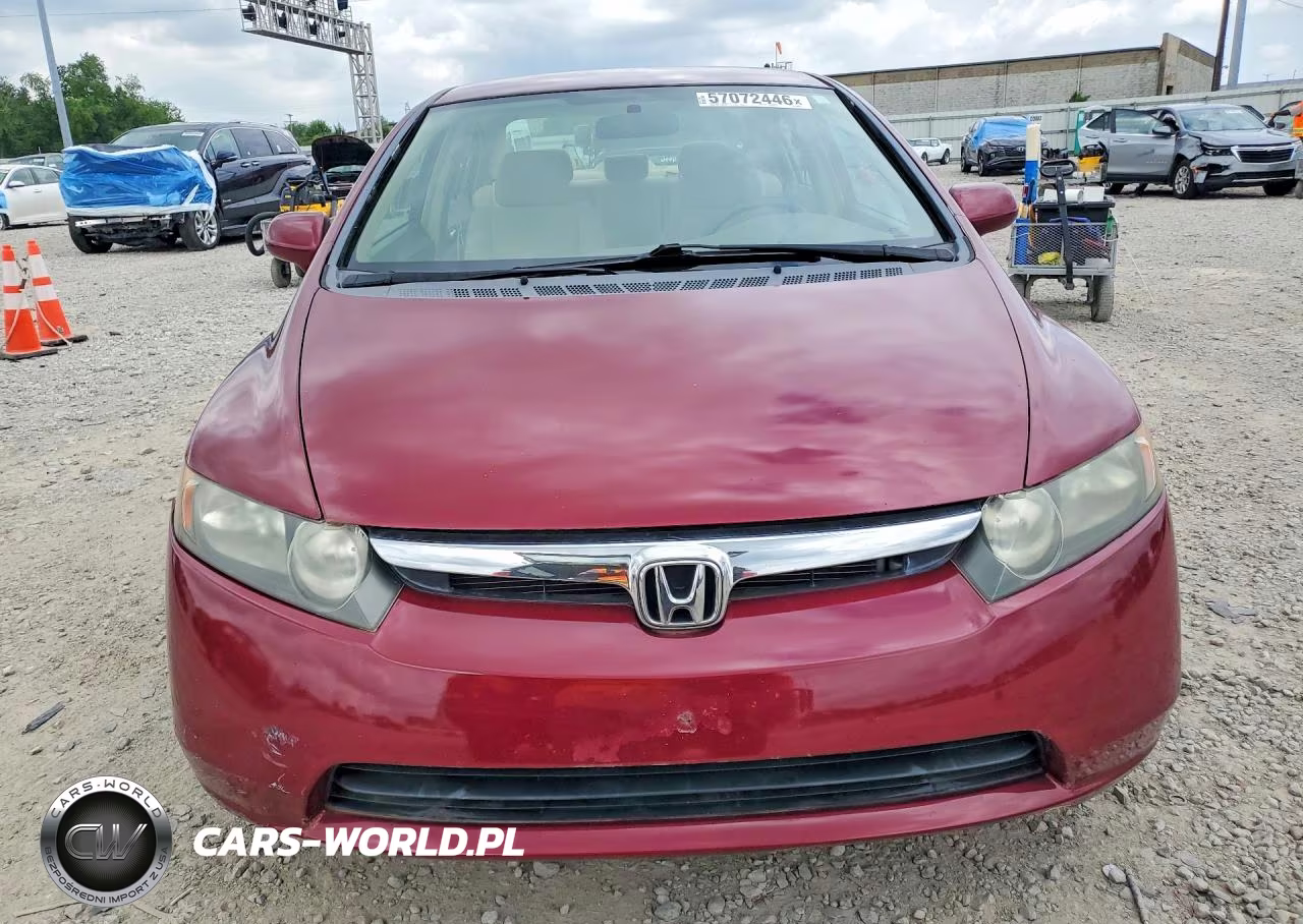 2008 Honda Civic Lx VIN:1HGFA16528L021816 - 5