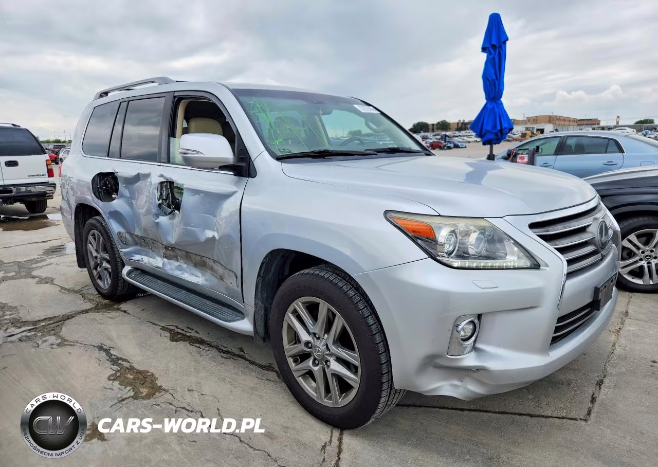 2014 Lexus Lx 570 VIN:JTJHY7AX8E4154825 - 4