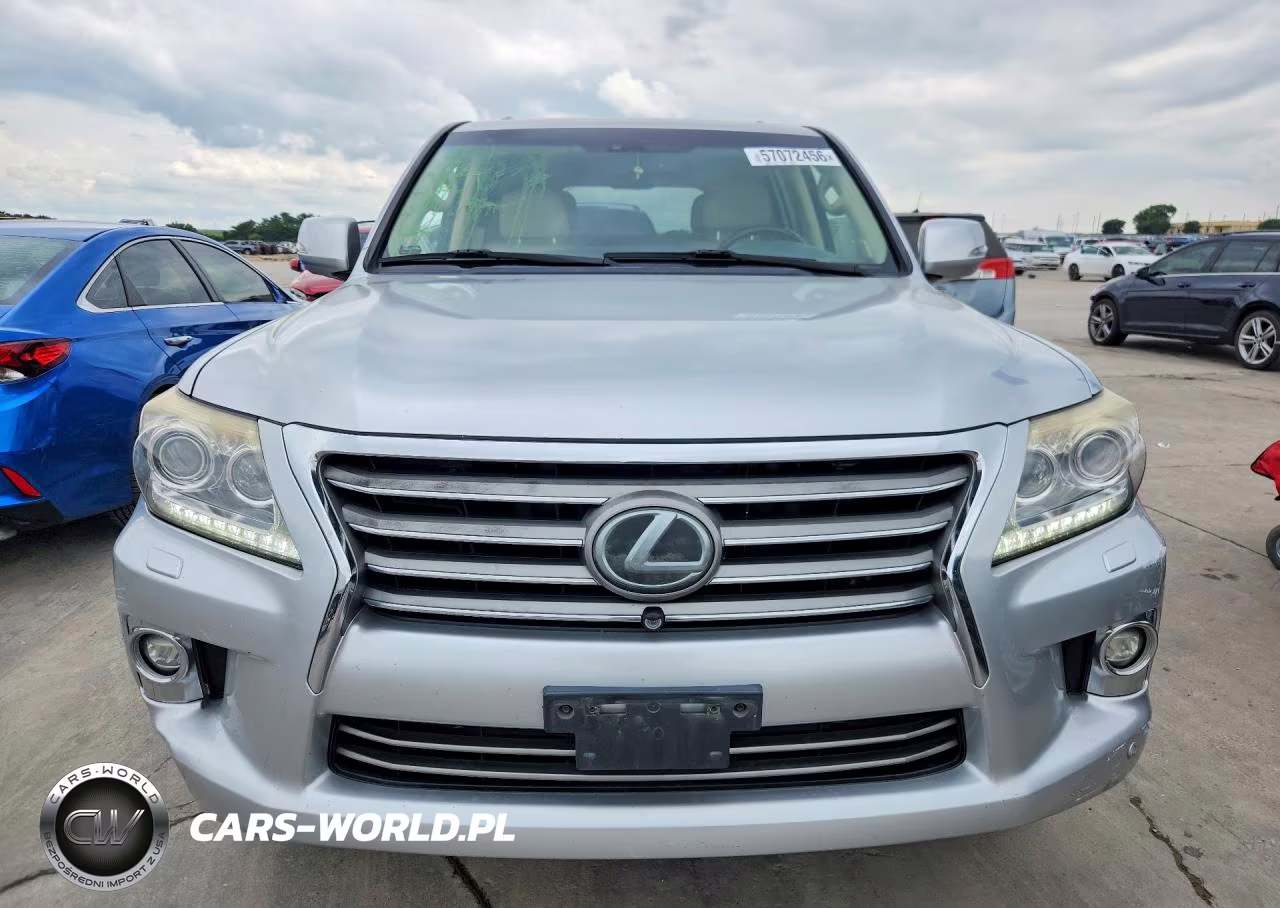 2014 Lexus Lx 570 VIN:JTJHY7AX8E4154825 - 5