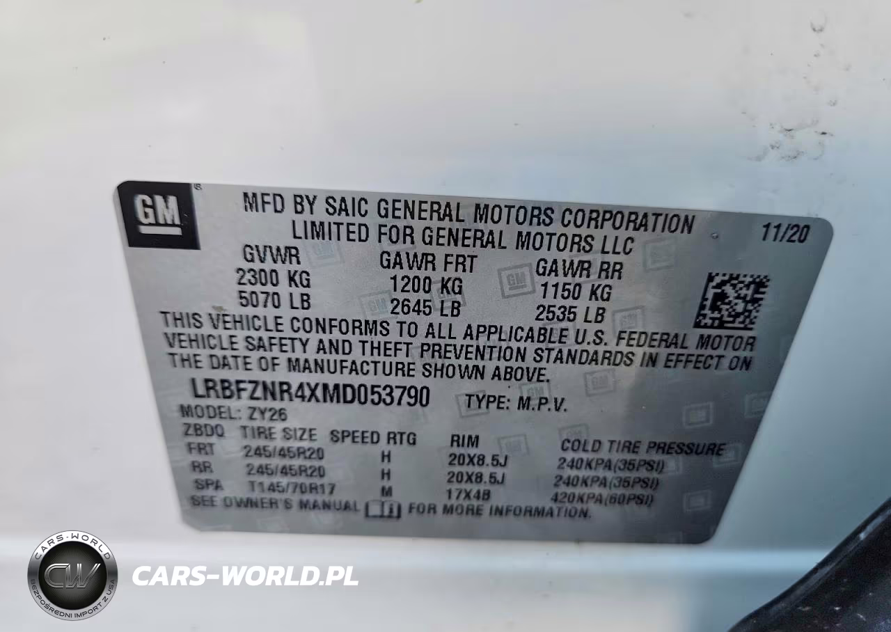2021 Buick Envision Essence VIN:LRBFZNR4XMD053790 - 14