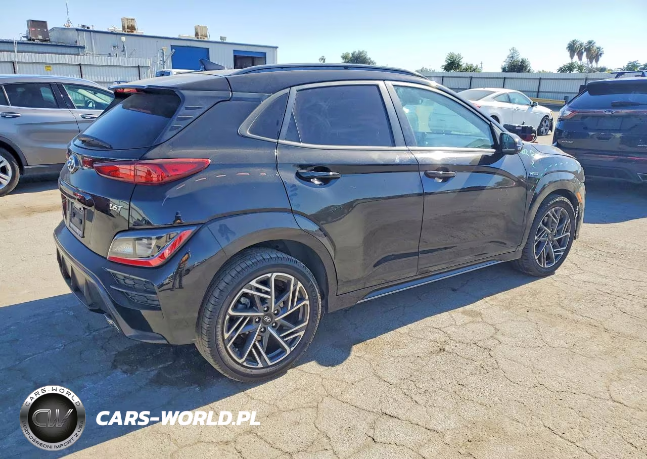 2022 Hyundai Kona N Line VIN:KM8K33A39NU870707 - 3