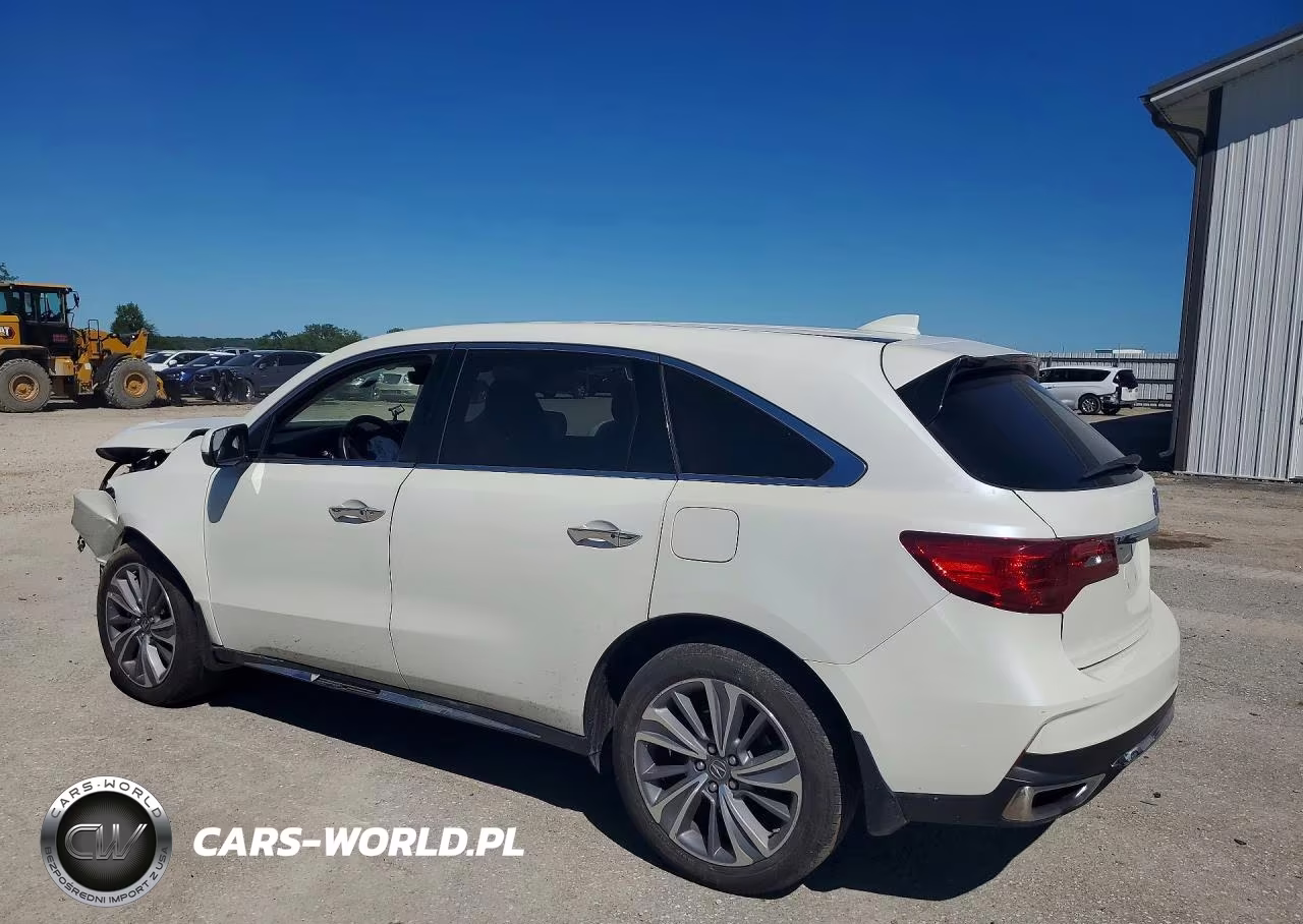 2017 Acura Mdx Technology VIN:5J8YD4H53HL005347 - 2