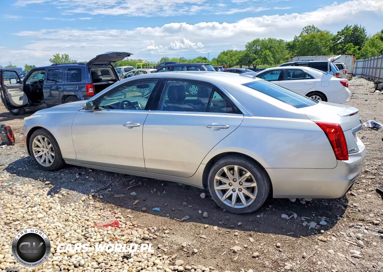 2015 Cadillac Cts Luxury Collection VIN:1G6AX5SX5F0136191 - 2