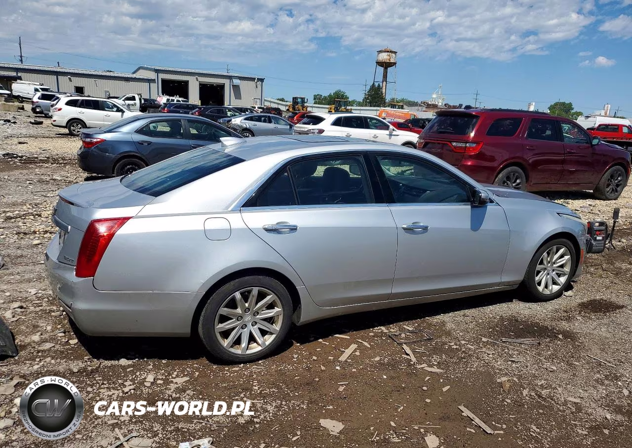 2015 Cadillac Cts Luxury Collection VIN:1G6AX5SX5F0136191 - 3