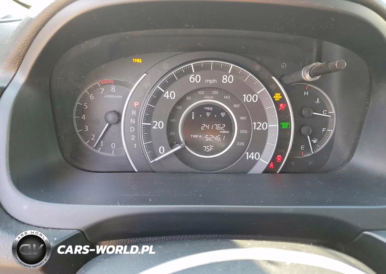 2012 Honda Cr-V Exl VIN:JHLRM3H75CC001567 - 9