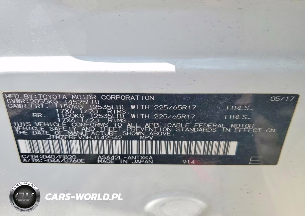 2017 Toyota Rav4 Le VIN:JTMZFREV3HJ142542 - 13