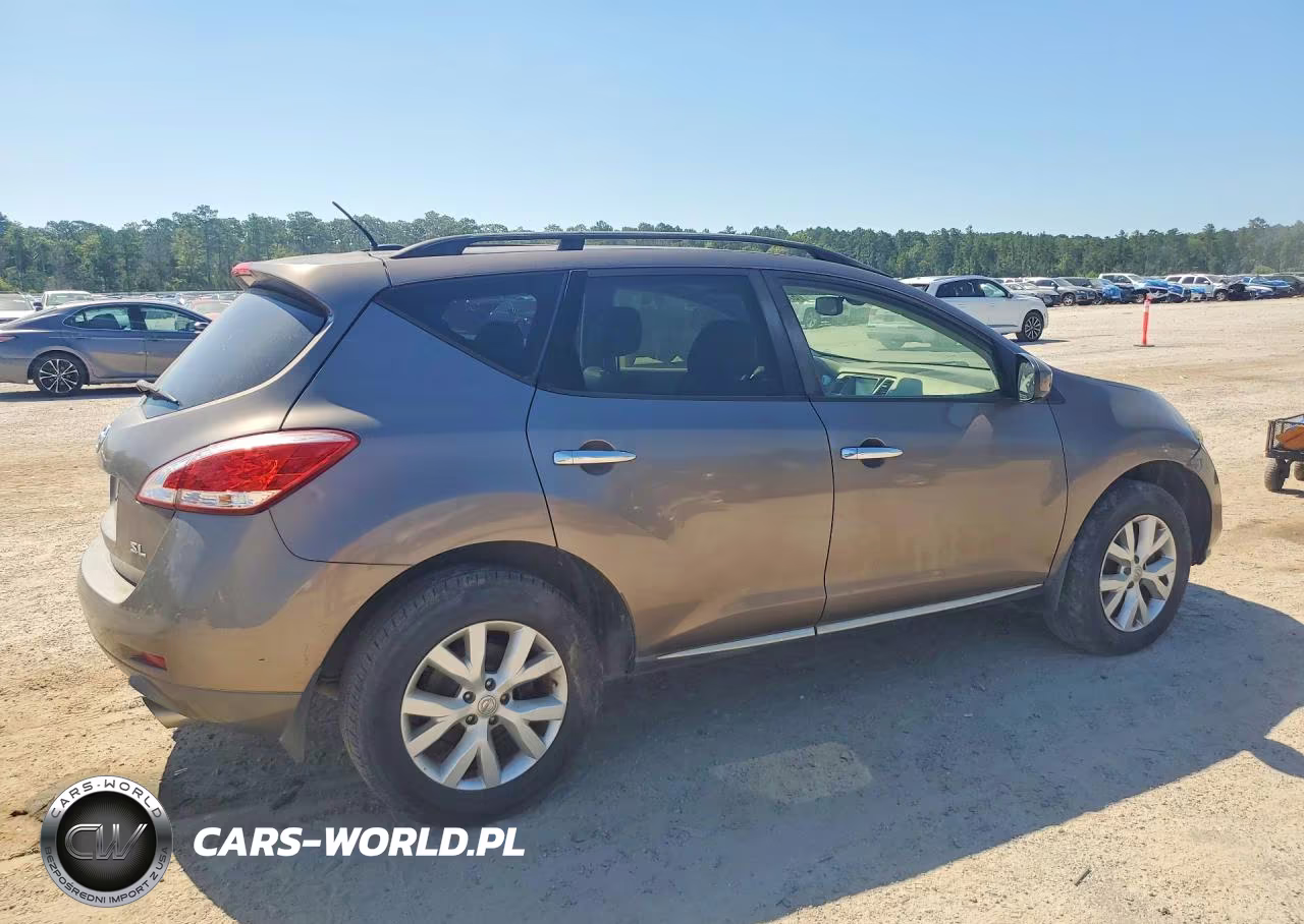 2014 Nissan Murano Sl VIN:JN8AZ1MU0EW405832 - 3
