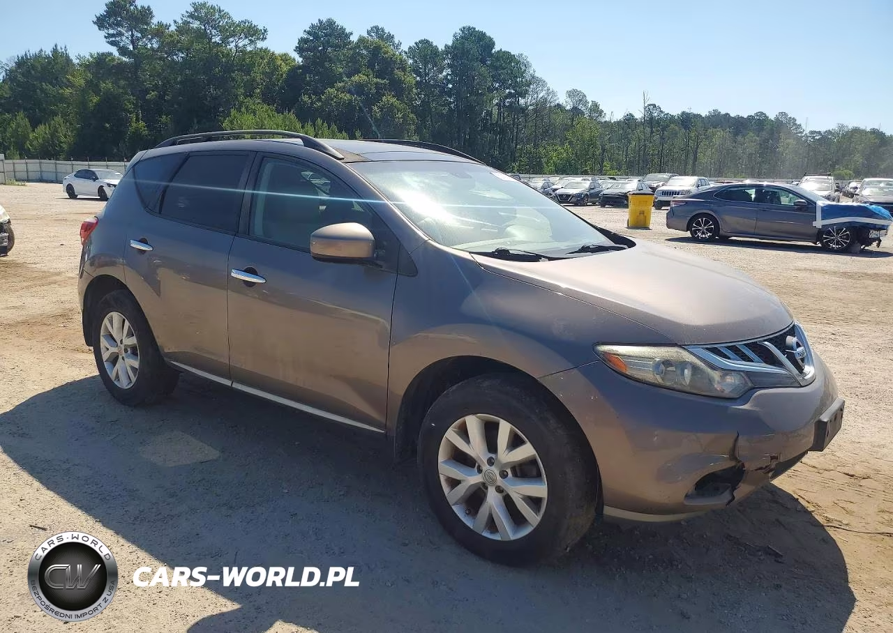 2014 Nissan Murano Sl VIN:JN8AZ1MU0EW405832 - 4