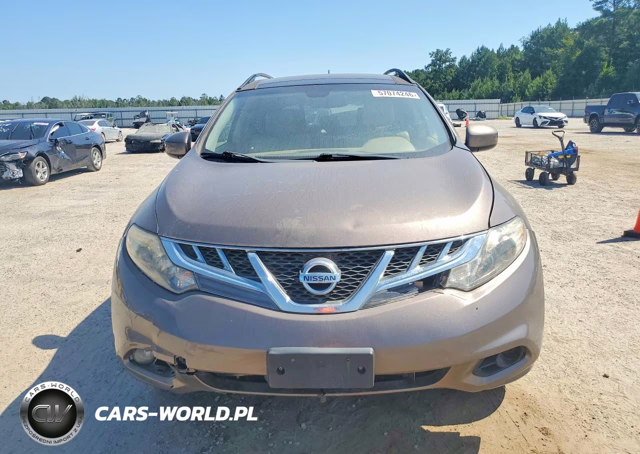 2014 Nissan Murano Sl VIN:JN8AZ1MU0EW405832 - 5