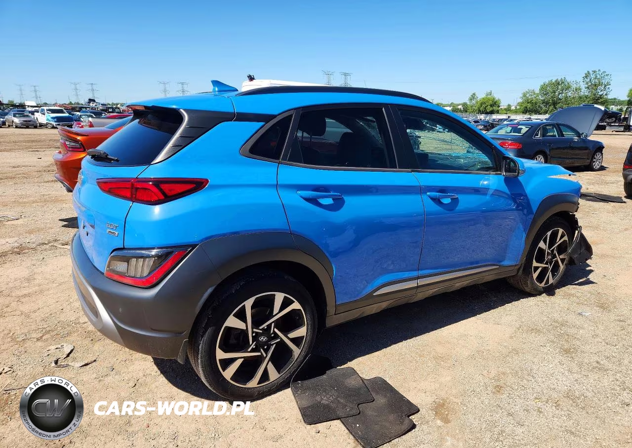 2022 Hyundai Kona Limited VIN:KM8K5CA36NU790811 - 3