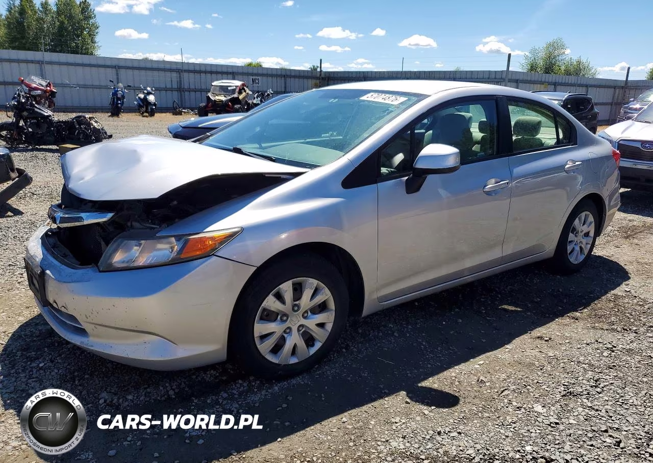 2012 Honda Civic Lx – zdjęcie 1 z 12