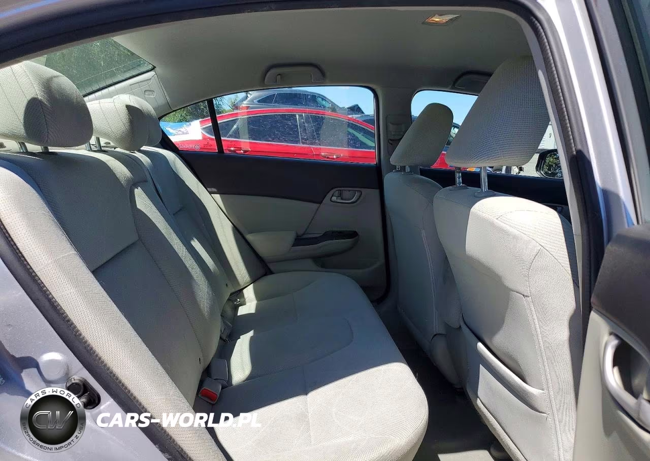 2012 Honda Civic Lx VIN:19XFB2F51CE352406 - 10