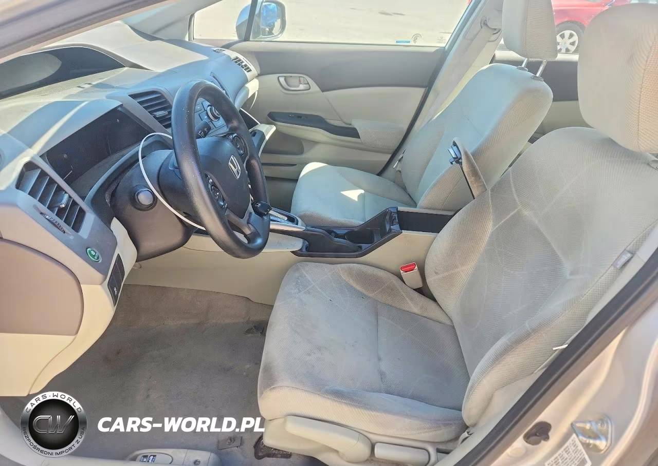 2012 Honda Civic Lx VIN:19XFB2F51CE352406 - 7