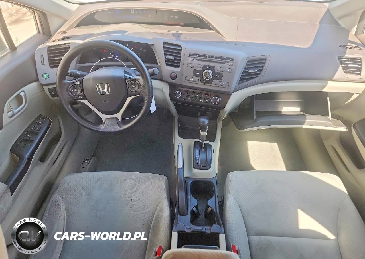 2012 Honda Civic Lx VIN:19XFB2F51CE352406 - 8