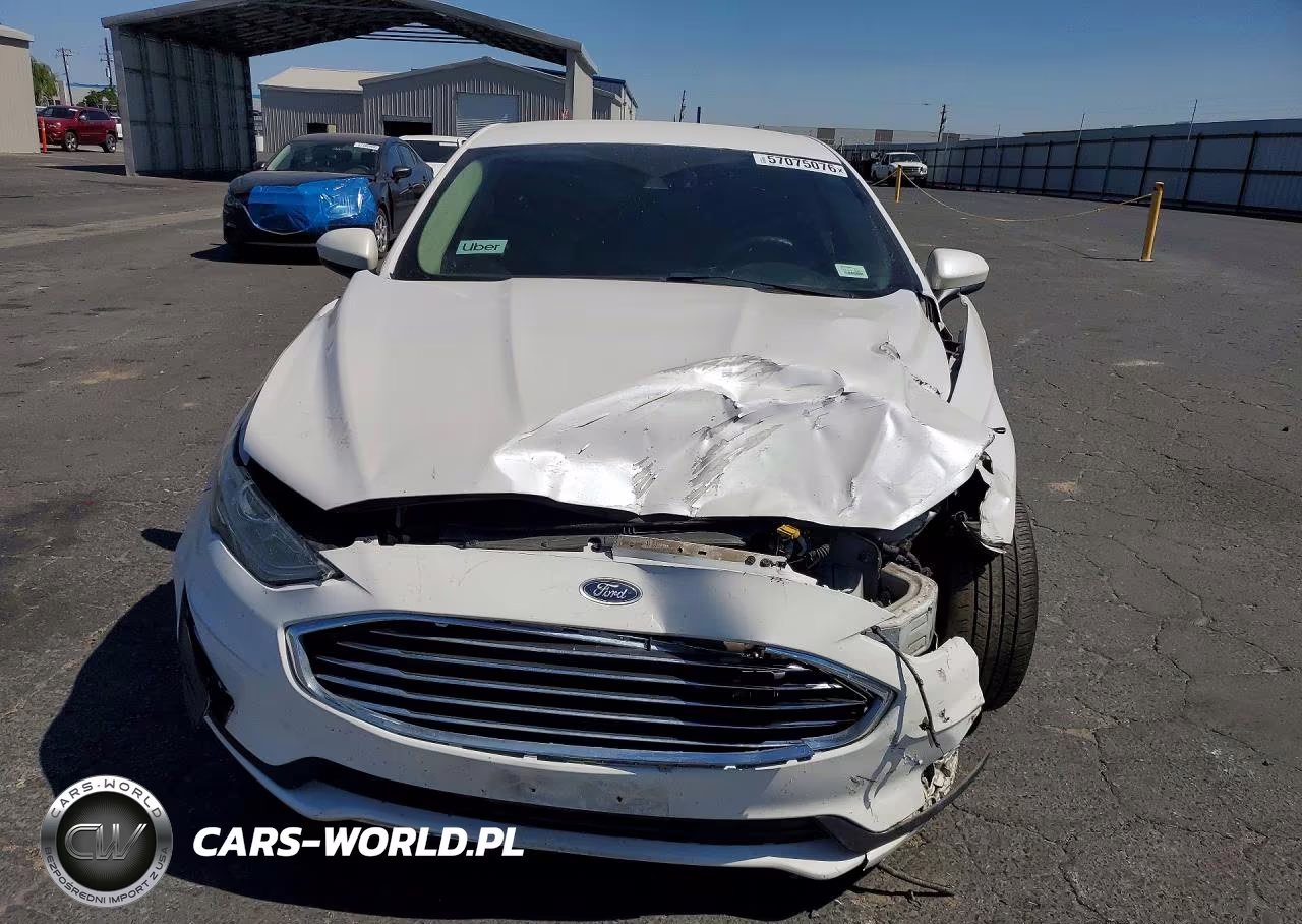 2019 Ford Fusion Se VIN:3FA6P0LUXKR208982 - 5
