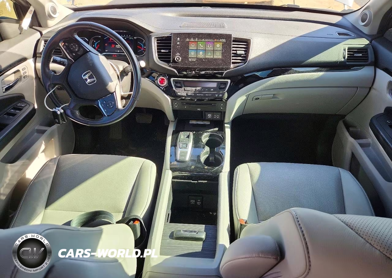 2019 Honda Pilot Elite VIN:5FNYF6H06KB025451 - 8