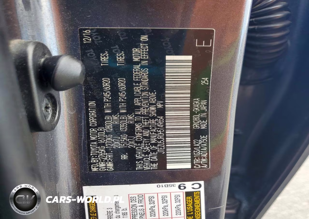 2017 Toyota 4Runner Sr5 VIN:JTEZU5JR0H5149654 - 14