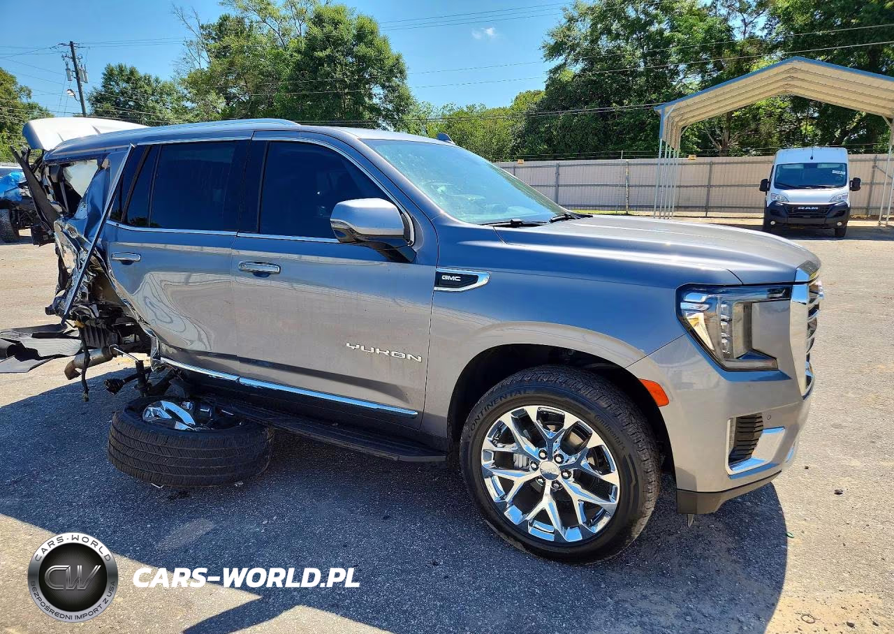 2021 GMC Yukon Slt VIN:1GKS1BKD4MR445185 - 4