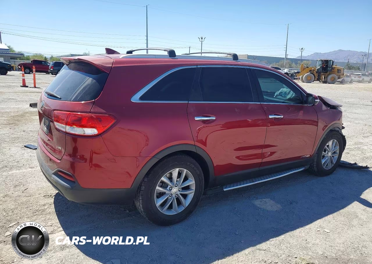 2016 Kia Sorento Lx V6 VIN:5XYPGDA59GG109184 - 3