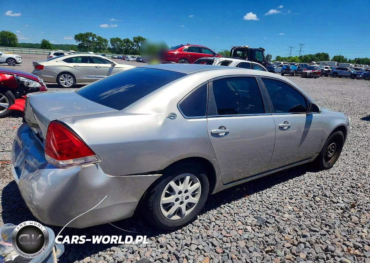 2008 Chevrolet Impala Ls VIN:2G1WB55K889186117 - 3