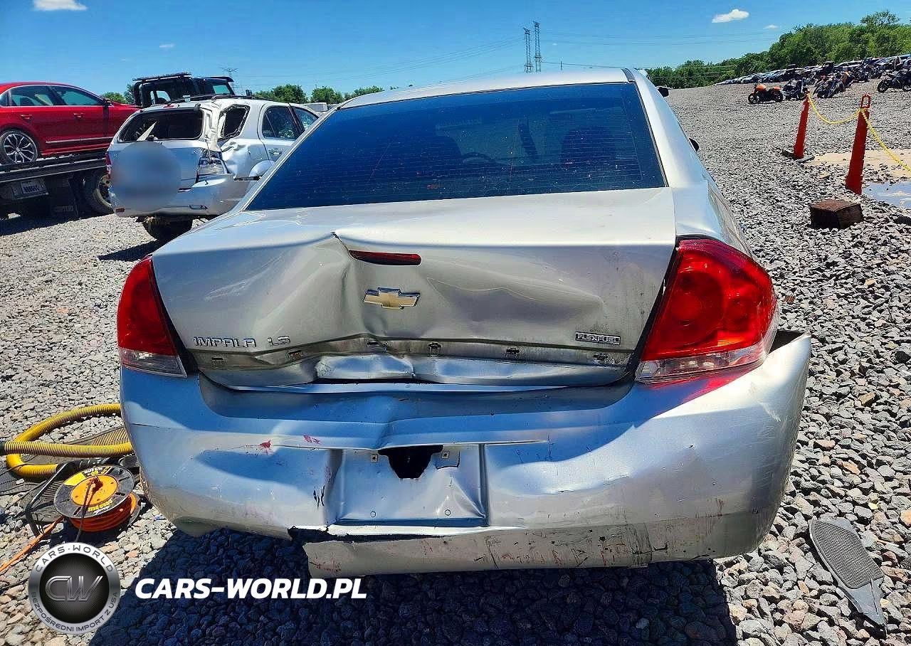2008 Chevrolet Impala Ls VIN:2G1WB55K889186117 - 6