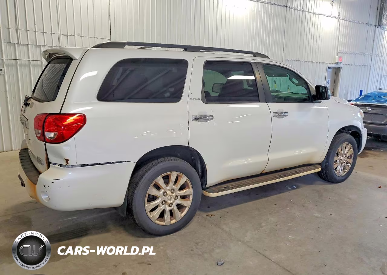 2008 Toyota Sequoia Platinum VIN:5TDBY67A48S020702 - 3