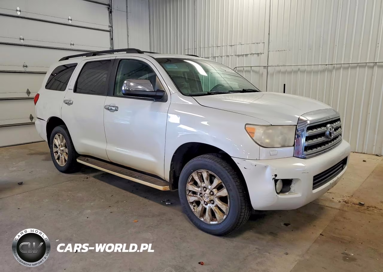 2008 Toyota Sequoia Platinum VIN:5TDBY67A48S020702 - 4