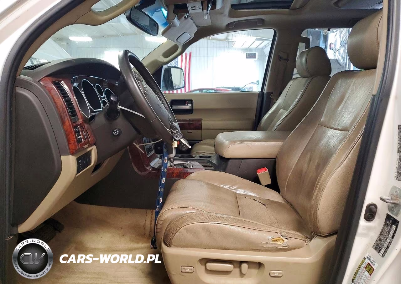 2008 Toyota Sequoia Platinum VIN:5TDBY67A48S020702 - 7