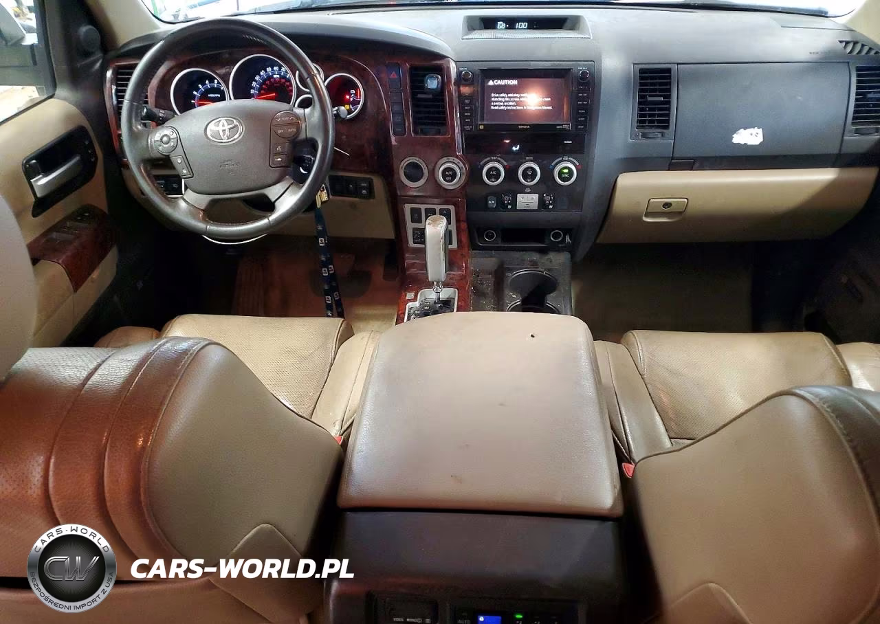 2008 Toyota Sequoia Platinum VIN:5TDBY67A48S020702 - 8