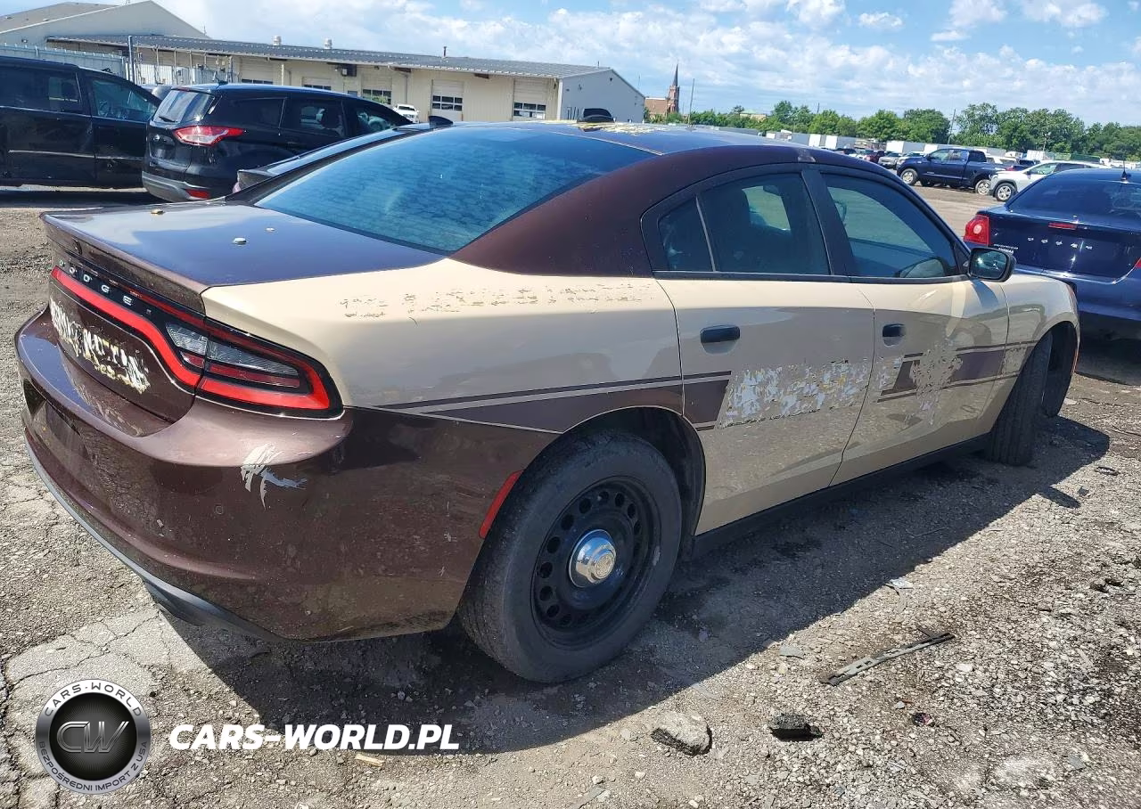 2016 Dodge Charger Police VIN:2C3CDXKT4GH247873 - 3