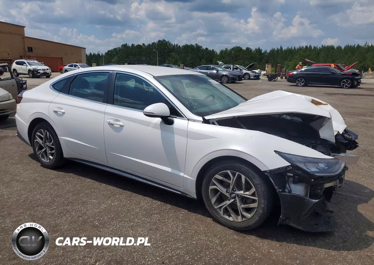 2021 Hyundai Sonata Sel VIN:KMHL64JA2MA166090 - 4