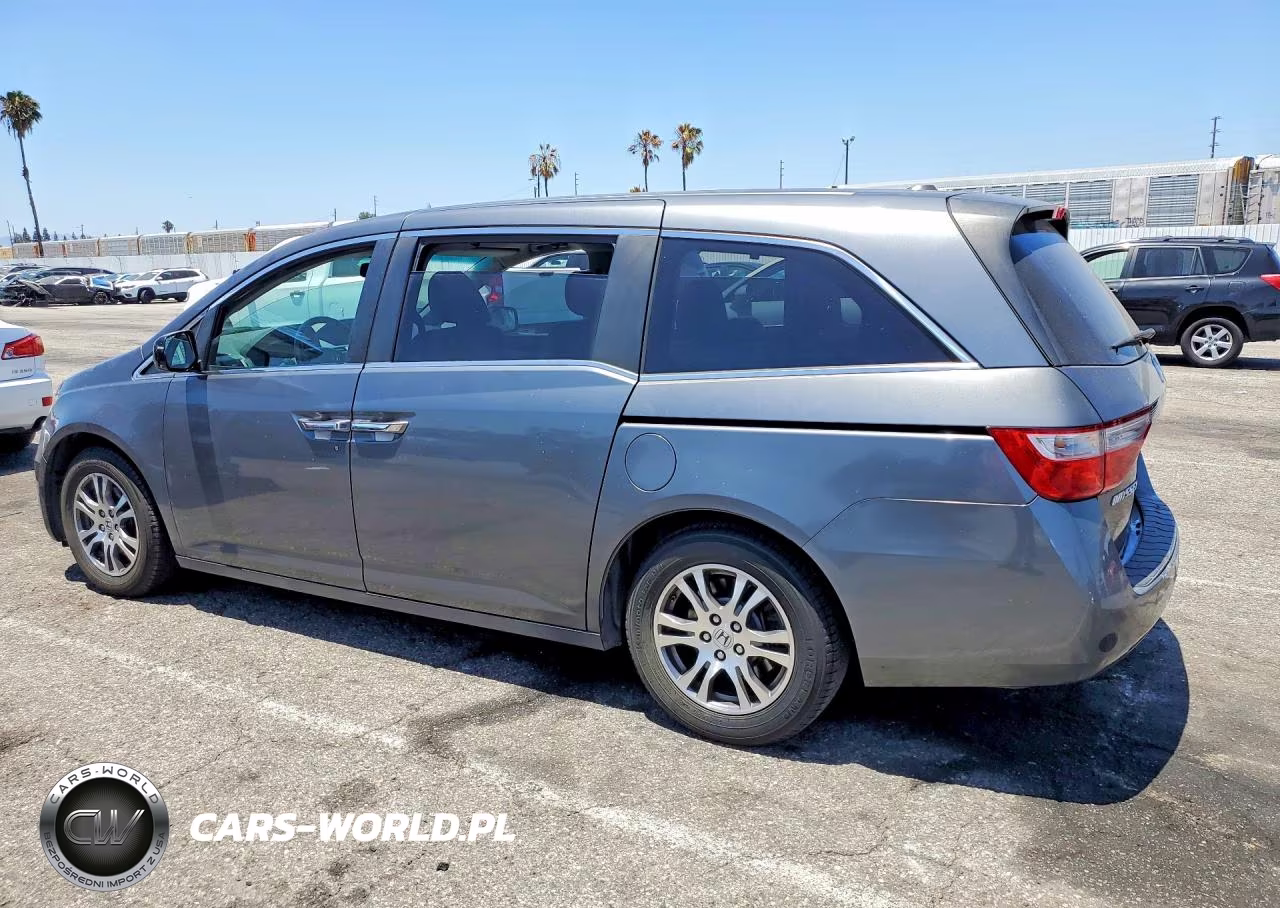 2012 Honda Odyssey Exl VIN:5FNRL5H64CB007639 - 2