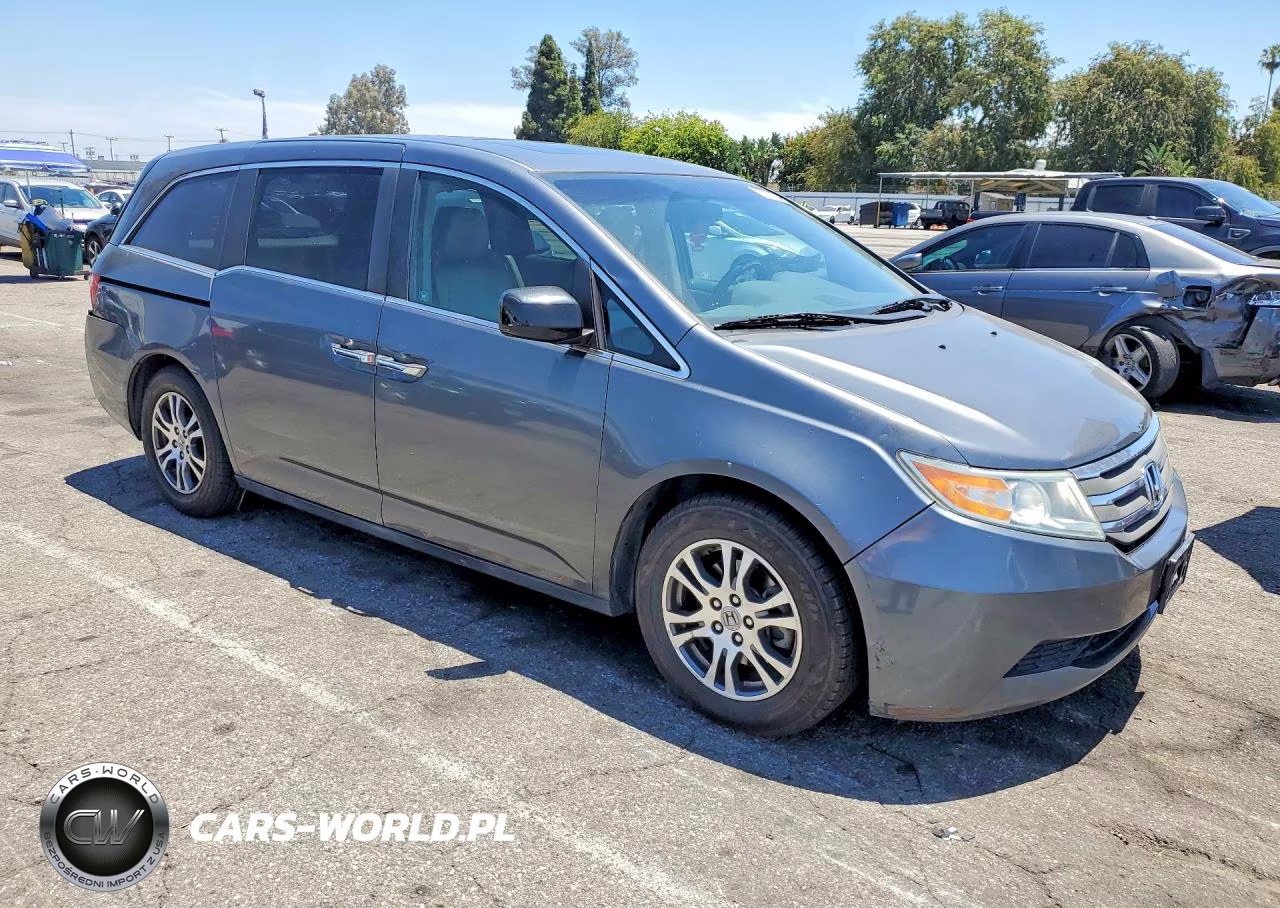 2012 Honda Odyssey Exl VIN:5FNRL5H64CB007639 - 4