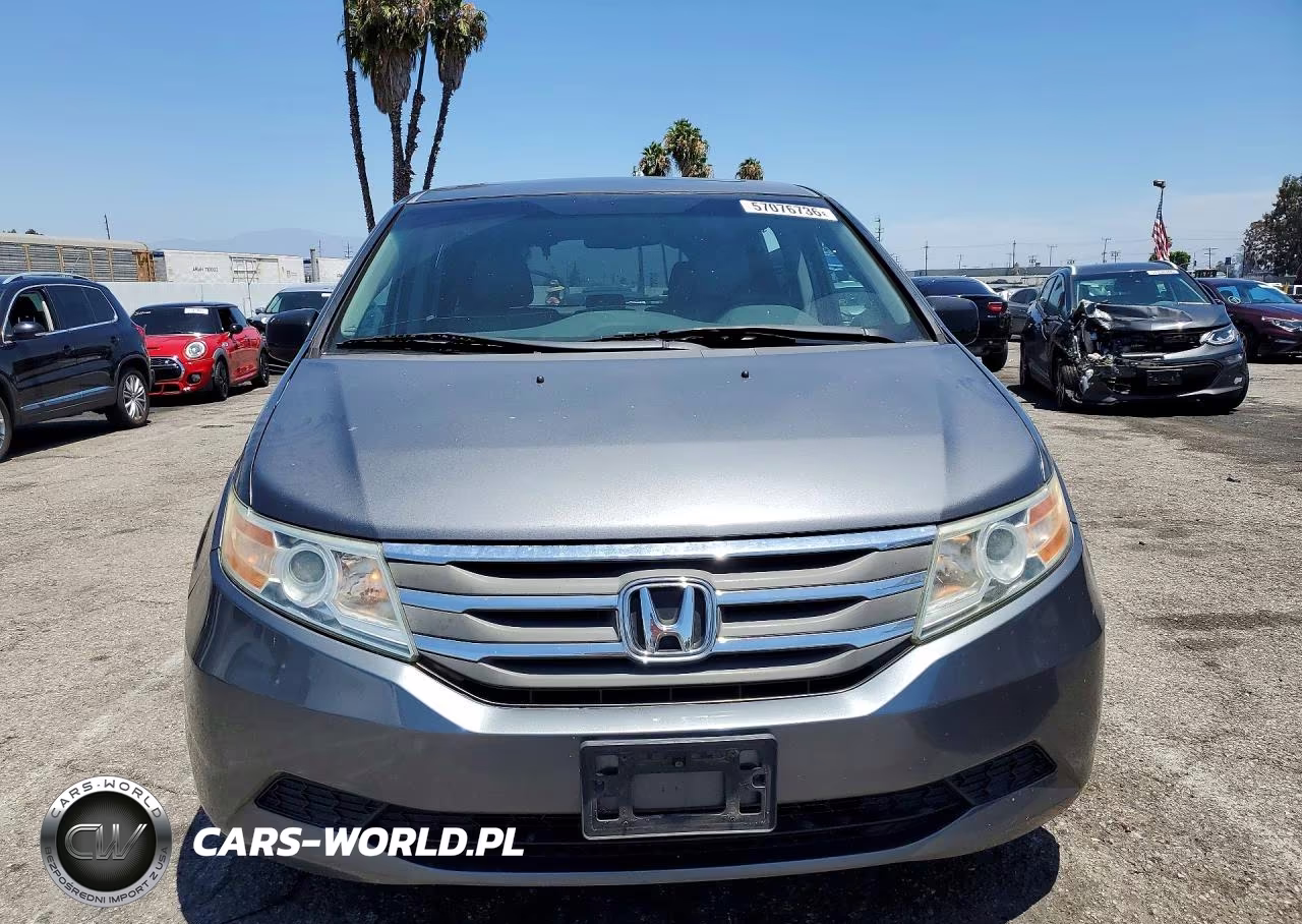 2012 Honda Odyssey Exl VIN:5FNRL5H64CB007639 - 5