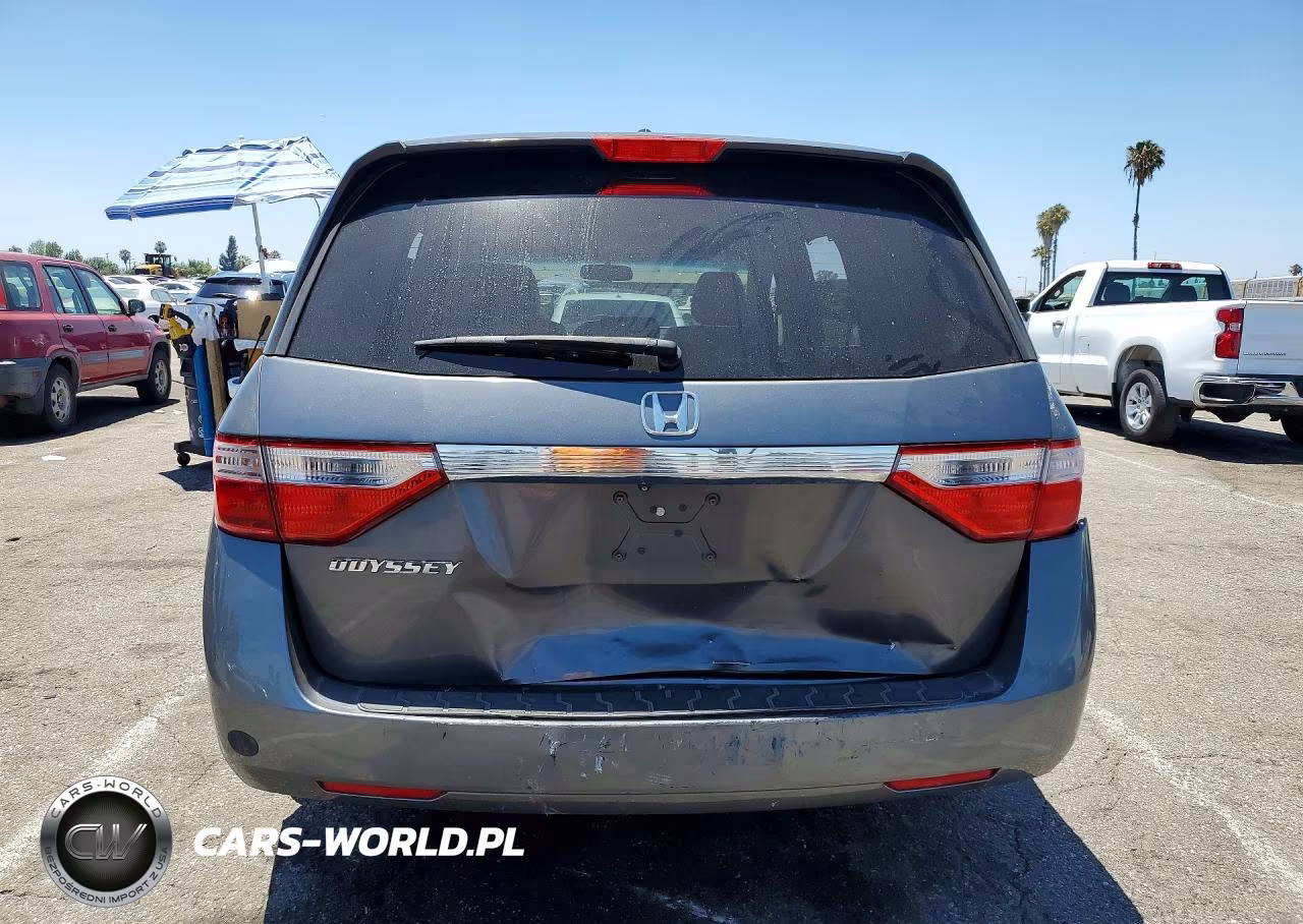 2012 Honda Odyssey Exl VIN:5FNRL5H64CB007639 - 6