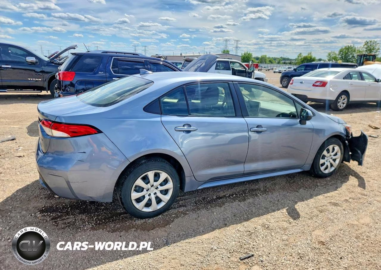 2020 Toyota Corolla Le VIN:JTDEPRAE8LJ073129 - 3
