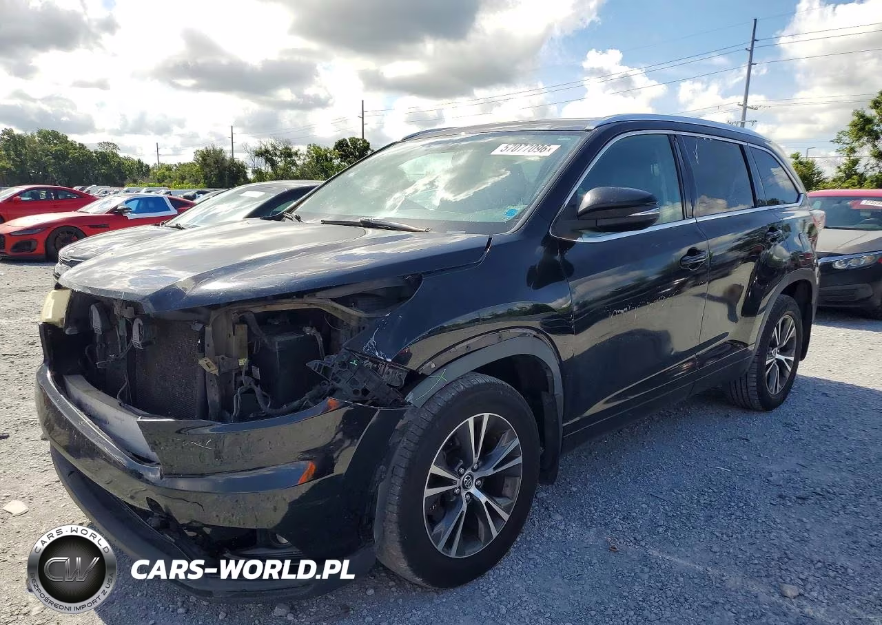 2016 Toyota Highlander Xle – zdjęcie 1 z 13
