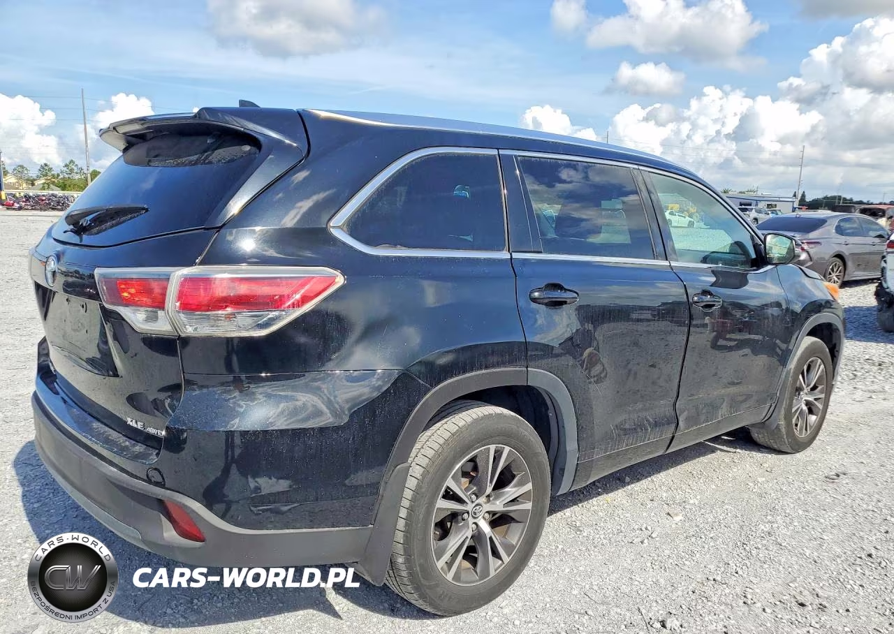 2016 Toyota Highlander Xle VIN:5TDJKRFH8GS276997 - 3