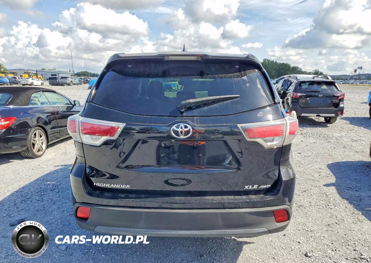 2016 Toyota Highlander Xle VIN:5TDJKRFH8GS276997 - 6