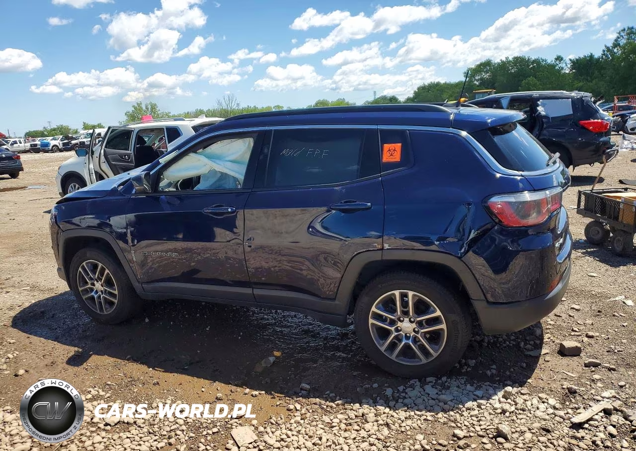 2017 Jeep Compass Latitude VIN:3C4NJDBB2HT640329 - 2