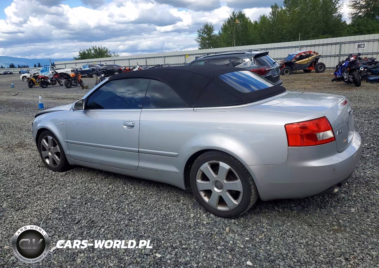 2006 Audi A4 1.8 Cabriolet VIN:WAUAC48H06K008333 - 2