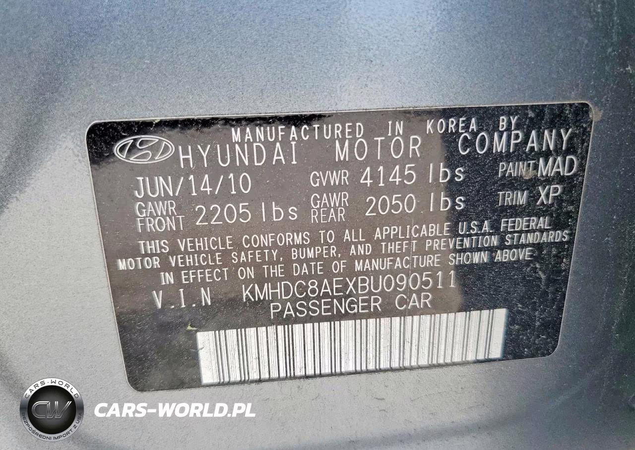 2011 Hyundai Elantra Touring Se VIN:KMHDC8AEXBU090511 - 12