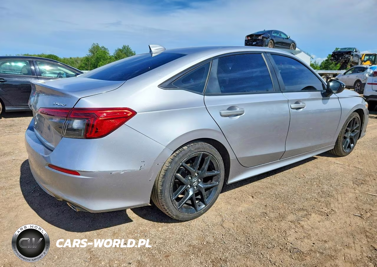 2022 Honda Civic Sport VIN:2HGFE2F50NH553276 - 3