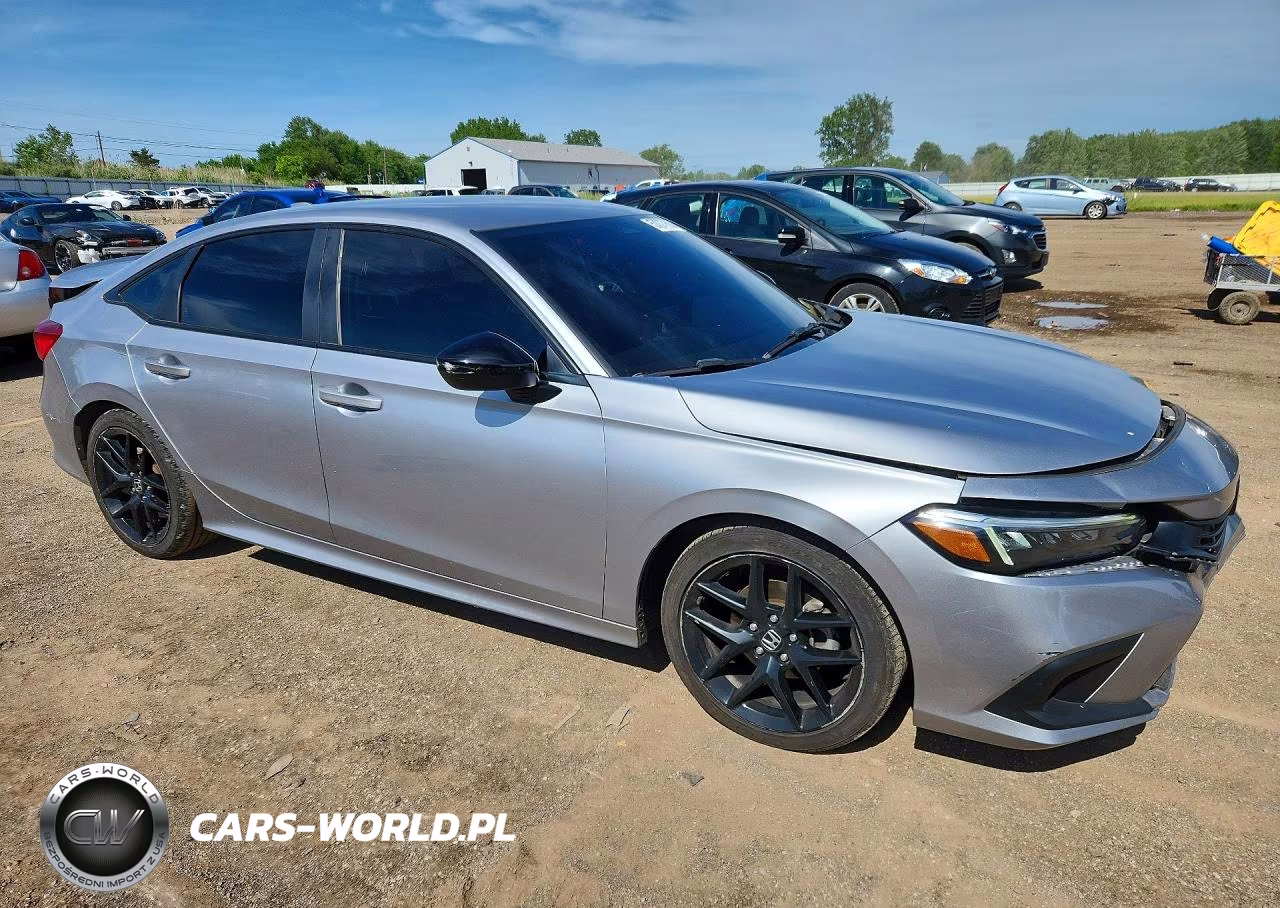 2022 Honda Civic Sport VIN:2HGFE2F50NH553276 - 4