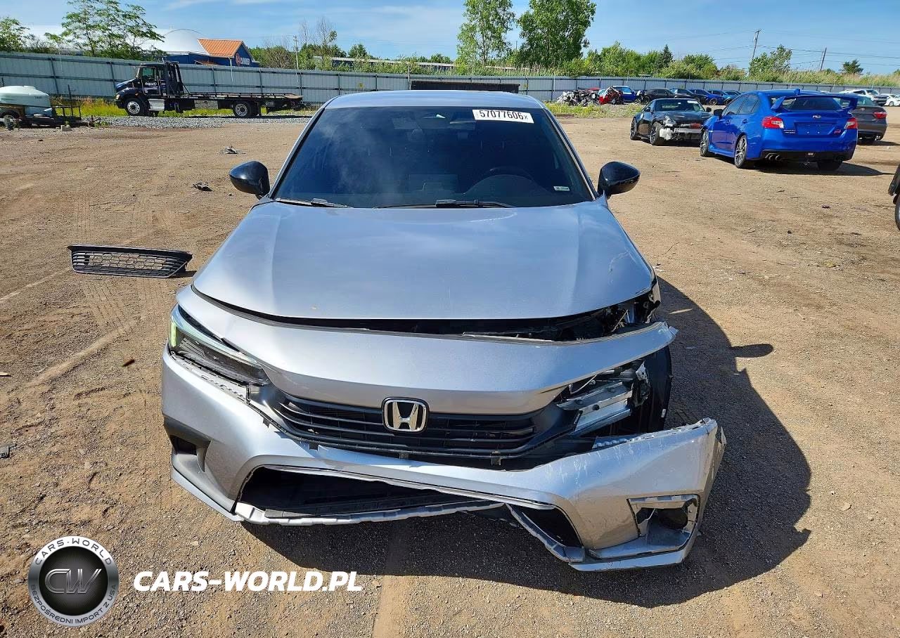 2022 Honda Civic Sport VIN:2HGFE2F50NH553276 - 5