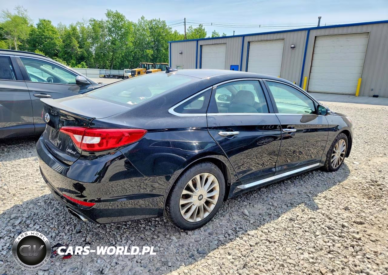 2015 Hyundai Sonata Limited VIN:5NPE34AF7FH015534 - 3