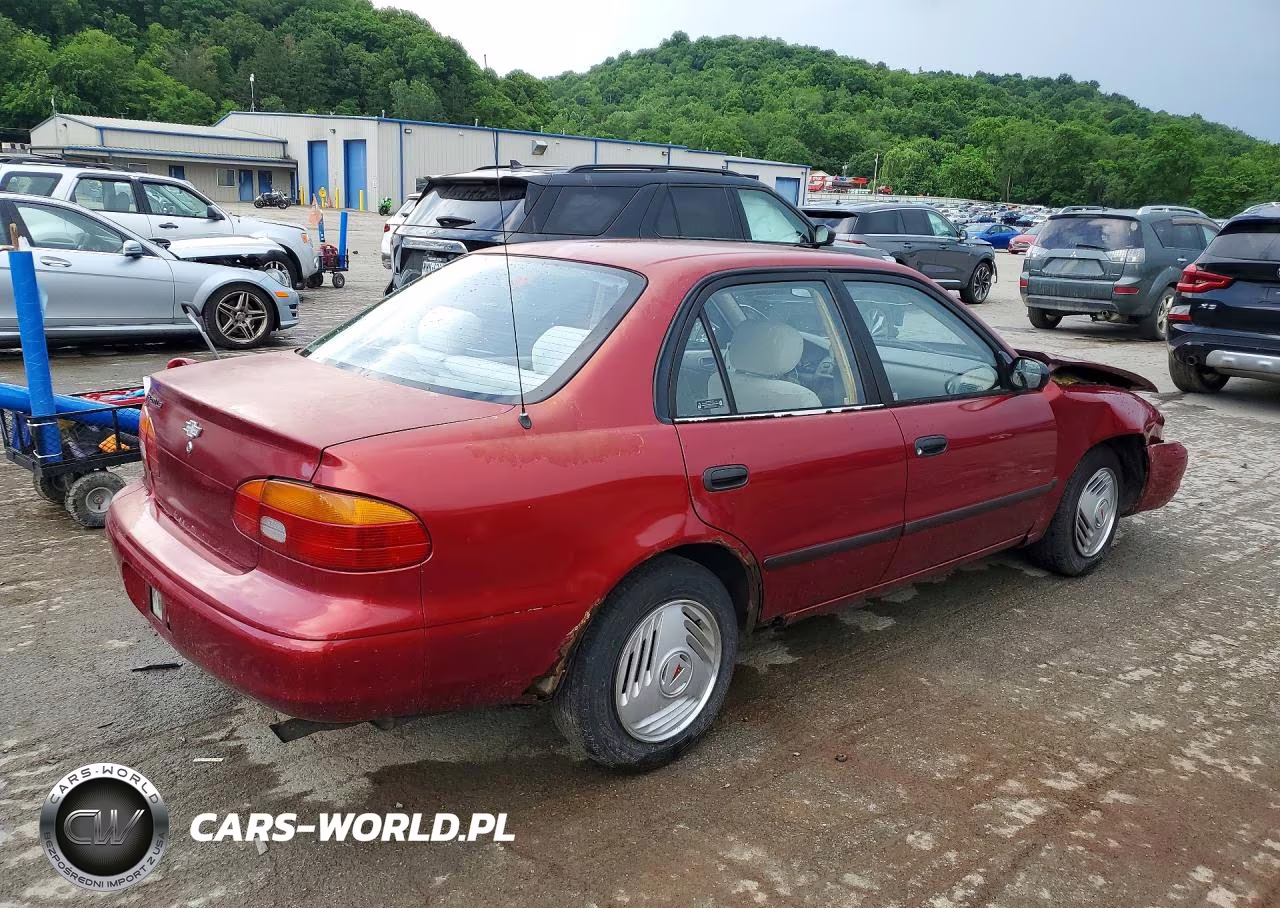 2001 Chevrolet Geo Prizm Base VIN:1Y1SK52841Z439522 - 3