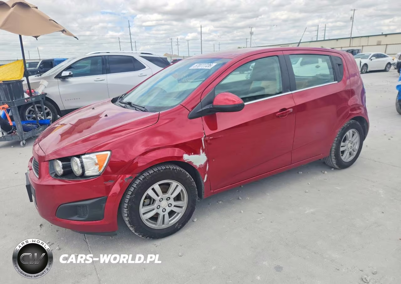 2014 Chevrolet Sonic Lt VIN:1G1JC6SH4E4240646 - 1